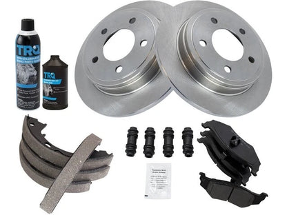 Brake Pad Rotor Shoe Drum Kit for Chrysler New Yorker (1995) 53611MXNG