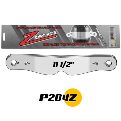 3X Tear Offs for Z Optics P205Z Helmet (Sealed, 12-3/8 In)