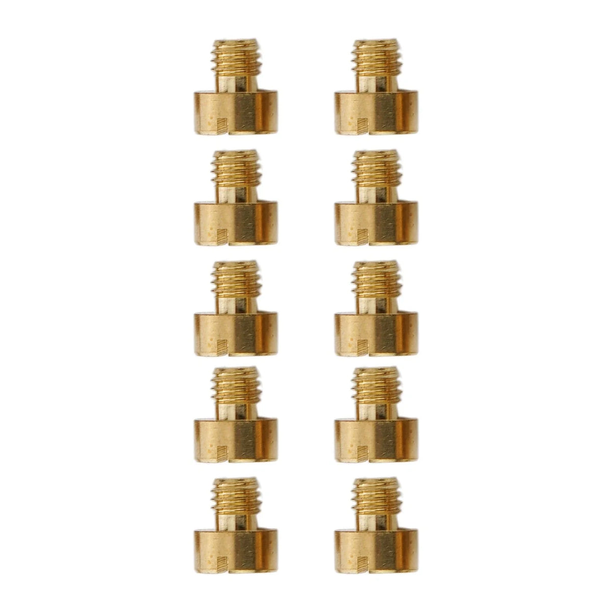 Set of 10 Main Jets Carb Thread M5x0.75mm for Universal Applications