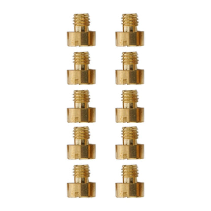 Set of 10 Main Jets Carb Thread M5x0.75mm for Universal Applications