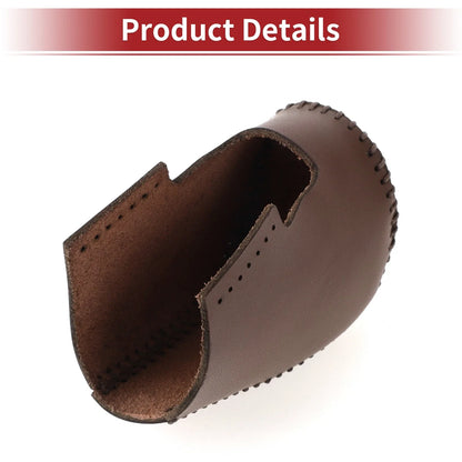 1 Pcs Gear Shift Knob Cover for Honda HR-V (2023–2024) Brown Faux Leather