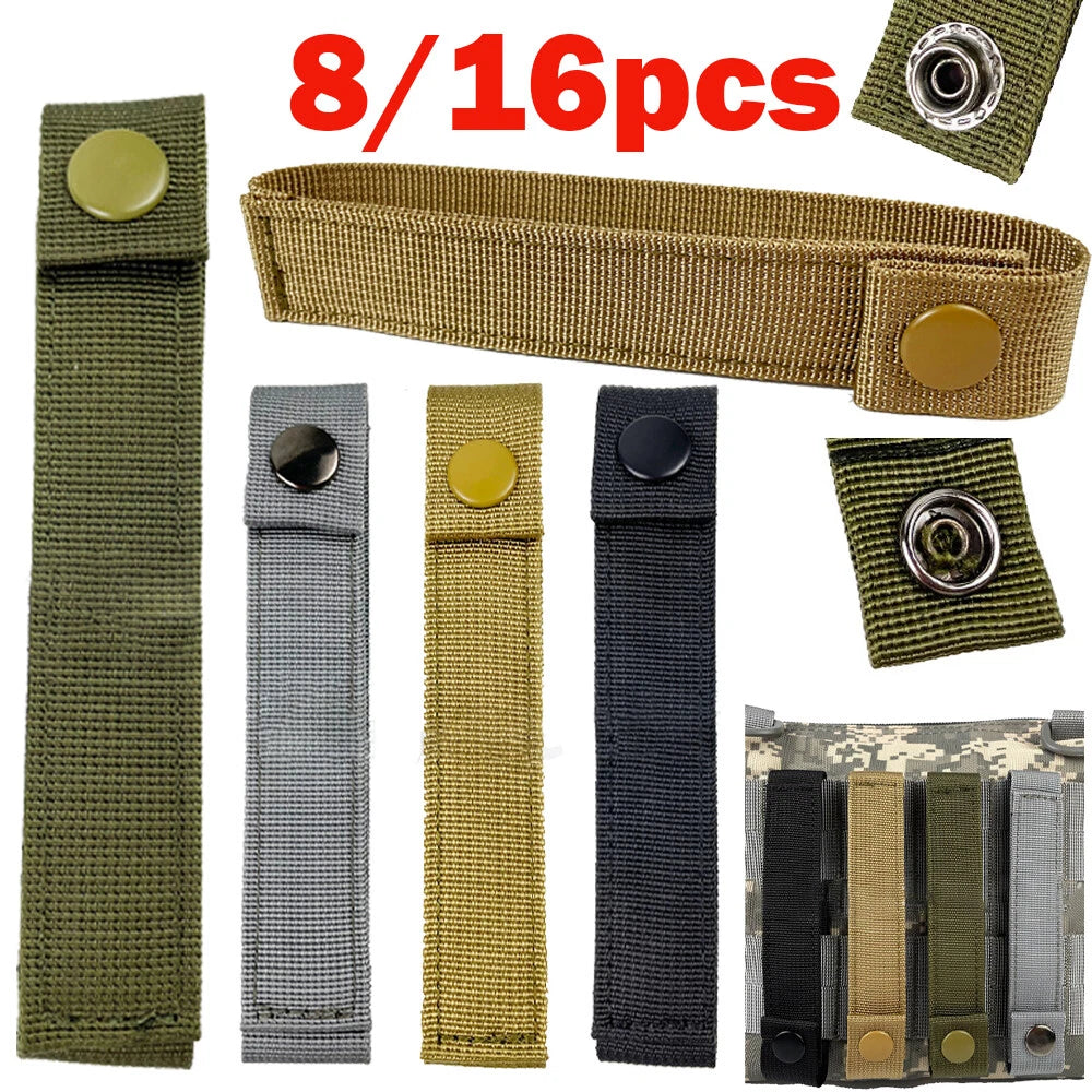 8/16 PCS 6" Modular Web Gear Replacement Tie Straps for US Military