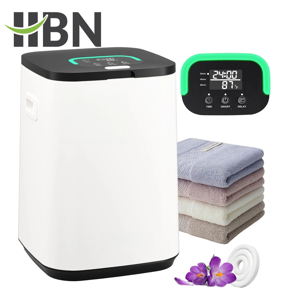 23L Hot Towel Warmer for Spa and Salon (LED Display, Adjustable)