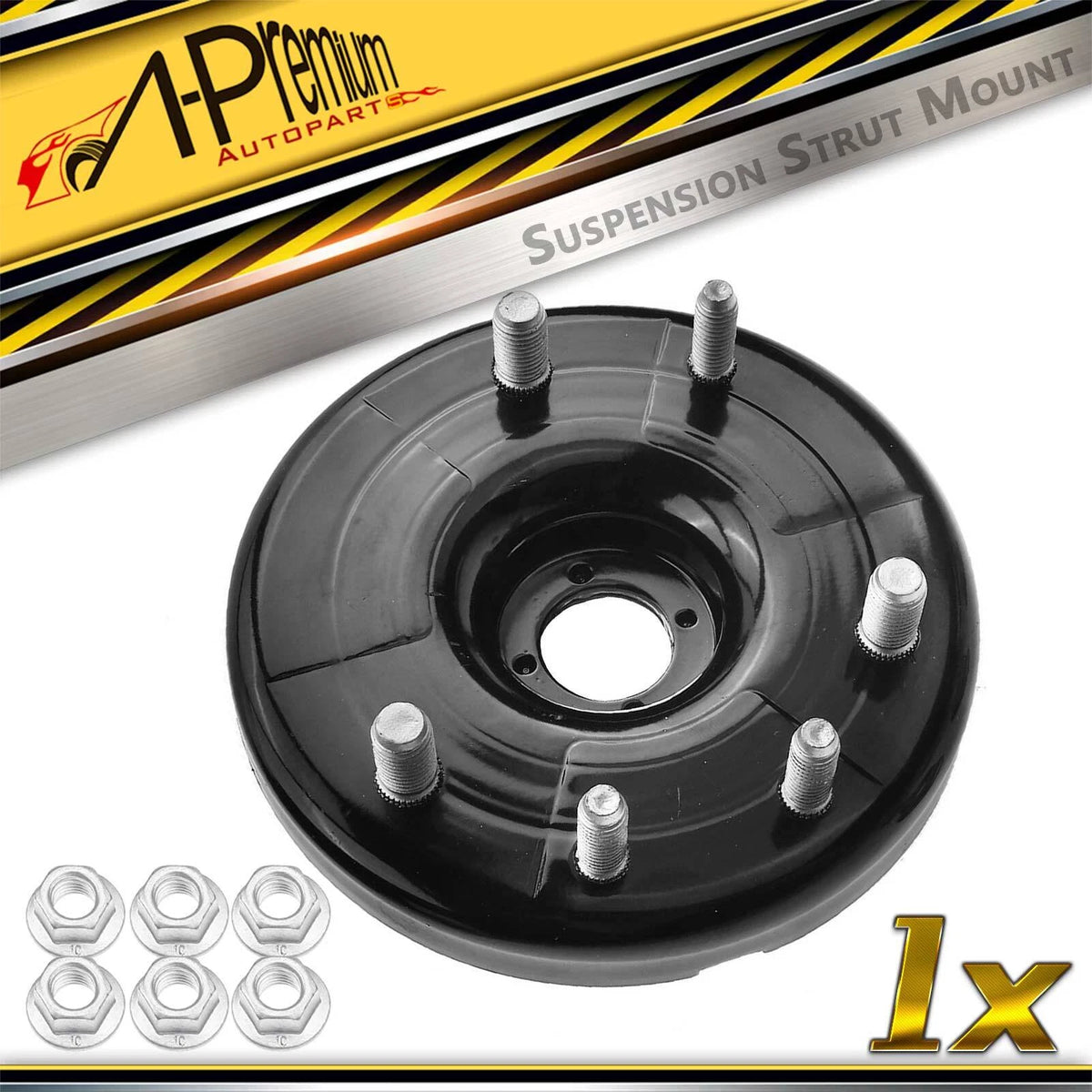 Front Left Suspension Strut Mount for Acura TSX, Honda Accord (2008–2012) 51675TA0A01, 51675TA0A02, 51686TA0A01, 909917