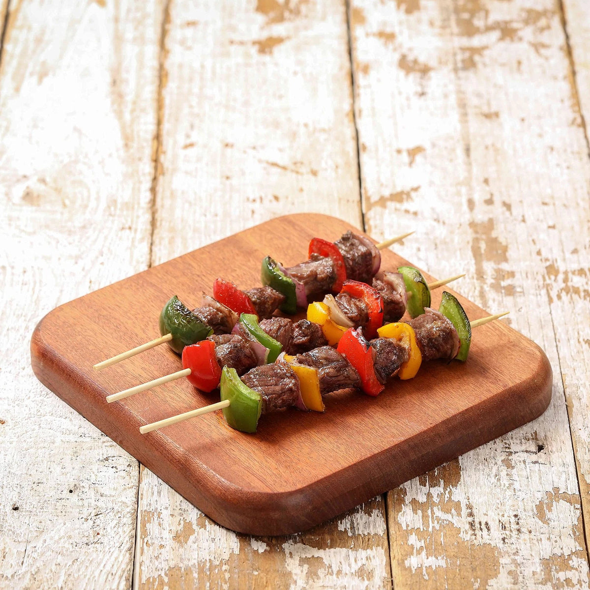 200 PCS Bamboo Skewers for Food Preparation (8 Inch)