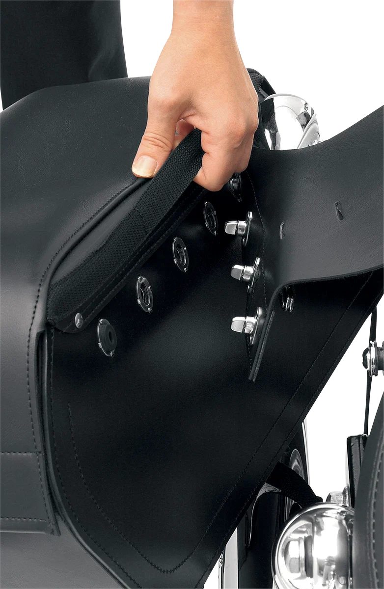 Saddlemen Cruis'n Slant Face Pouch Saddlebags for Motorcycle (Large) 3501-0384