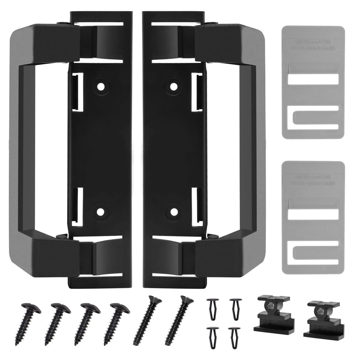 2X RV Refrigerator Door Handle for JYINCPED (Black)