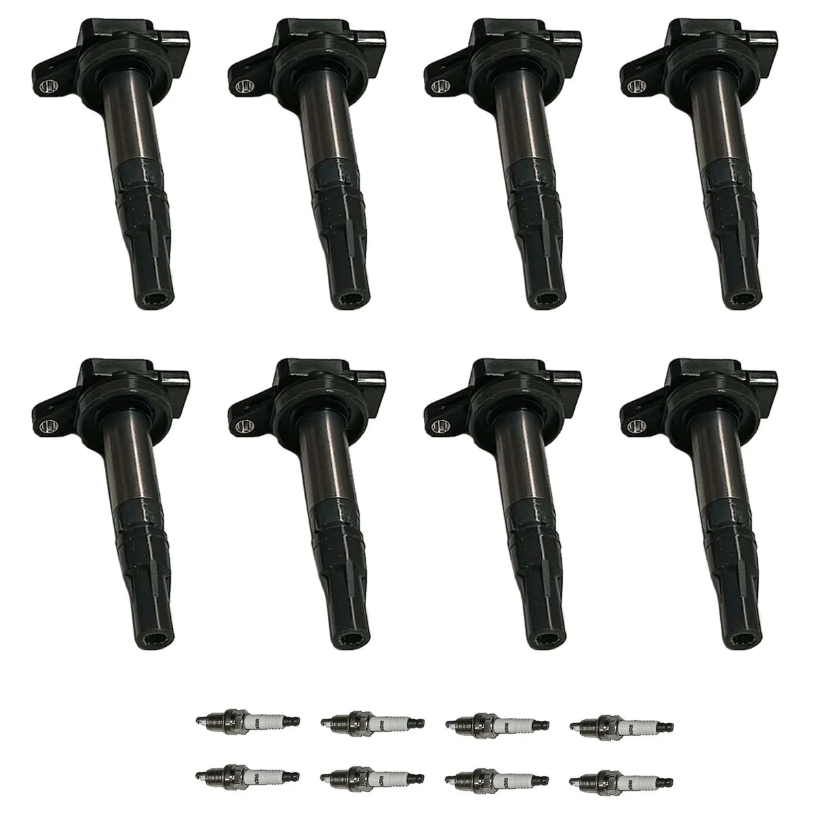 8X Ignition Coils & Spark Plugs for Jaguar XF, XJ8, Land Rover Range Rover (2008–2015) UF519