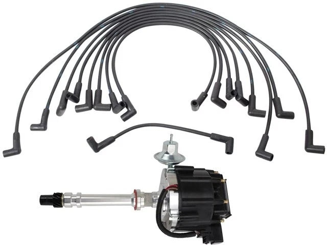 Set of 4 Ignition Distributor & Spark Plug Wires for GMC K25 (1977–1978) 37162FZMC