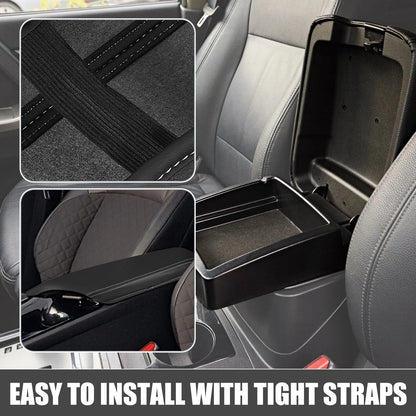 Center Console Armrest Cover for Toyota C-HR (2016–2022) Black White