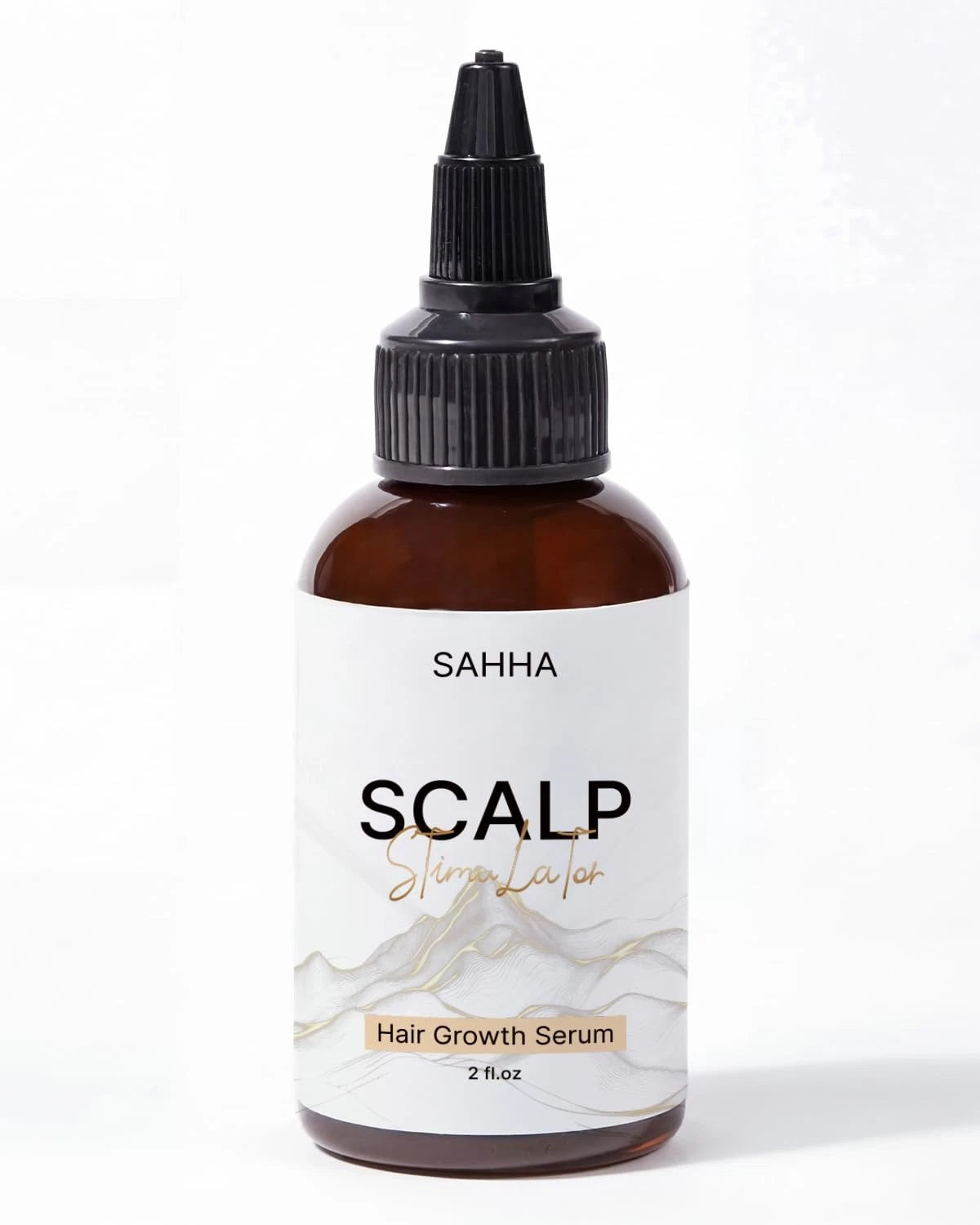 Sahha Hair Growth Oil Scalp Stimulator for Thinning (Pack of 1)