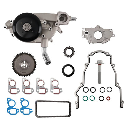 Oil Pump, Water Pump & Timing Chain for Chevy GM LS (4.8L, 5.3L, 6.0L)