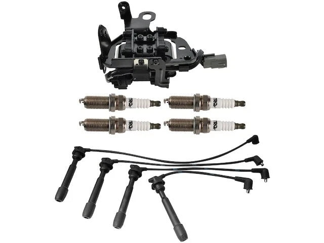 Set of 4 Ignition Coil Spark Plug Wires for Hyundai Tiburon (2003–2008) 65263QBRM