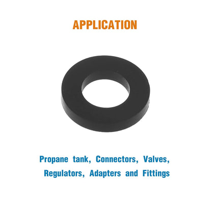 10X Propane Gas Adapter O-Rings for Tank Gasket