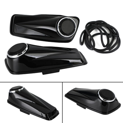 Set of 2 Saddlebag Lid Bra Covers for Harley Touring Electra Street Glide (2014–2021)