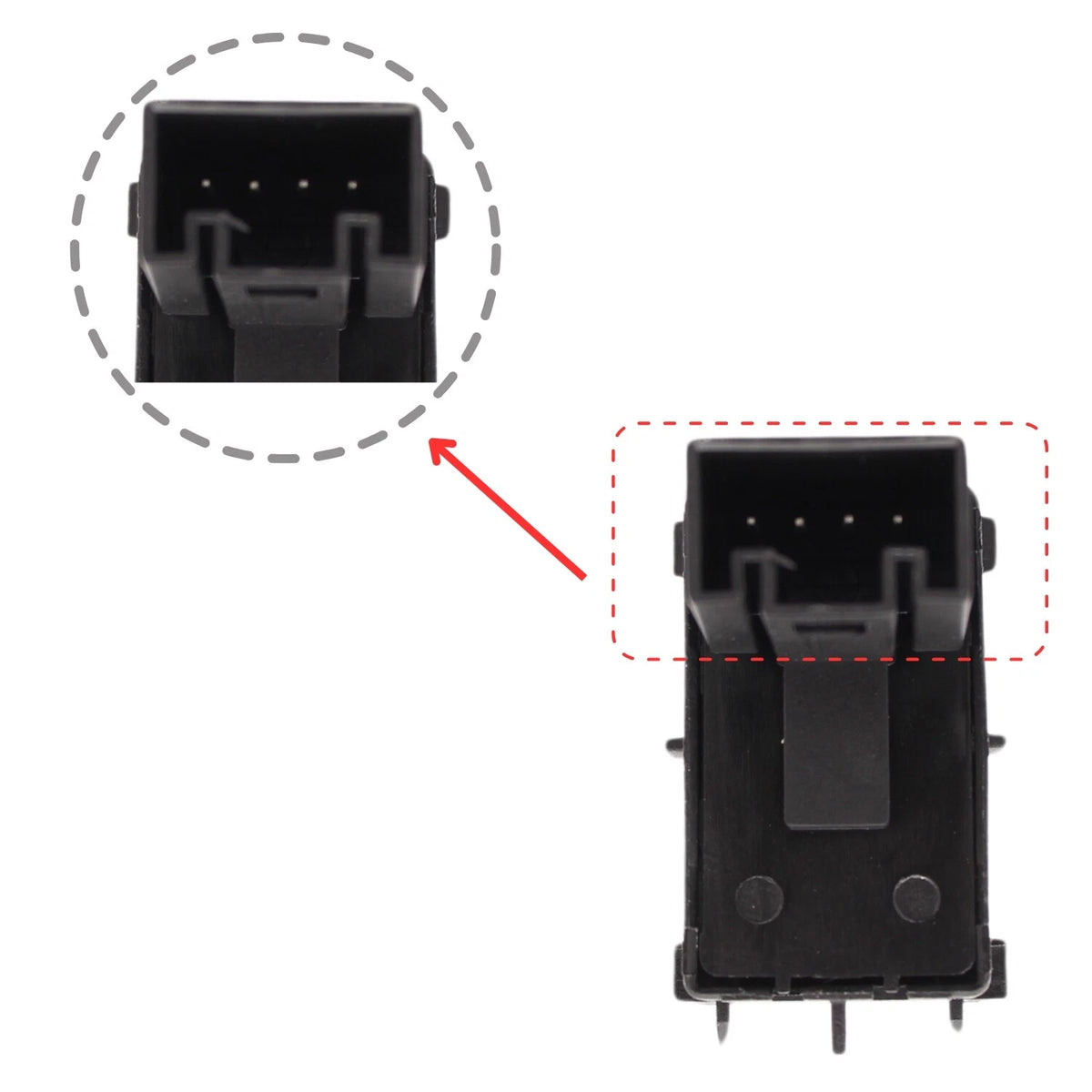 Door Window Switch for Volkswagen Golf Tiguan (2016–2021) 5G0-959-855-K, 5G0-959-855-L-WZU, 5G0959855