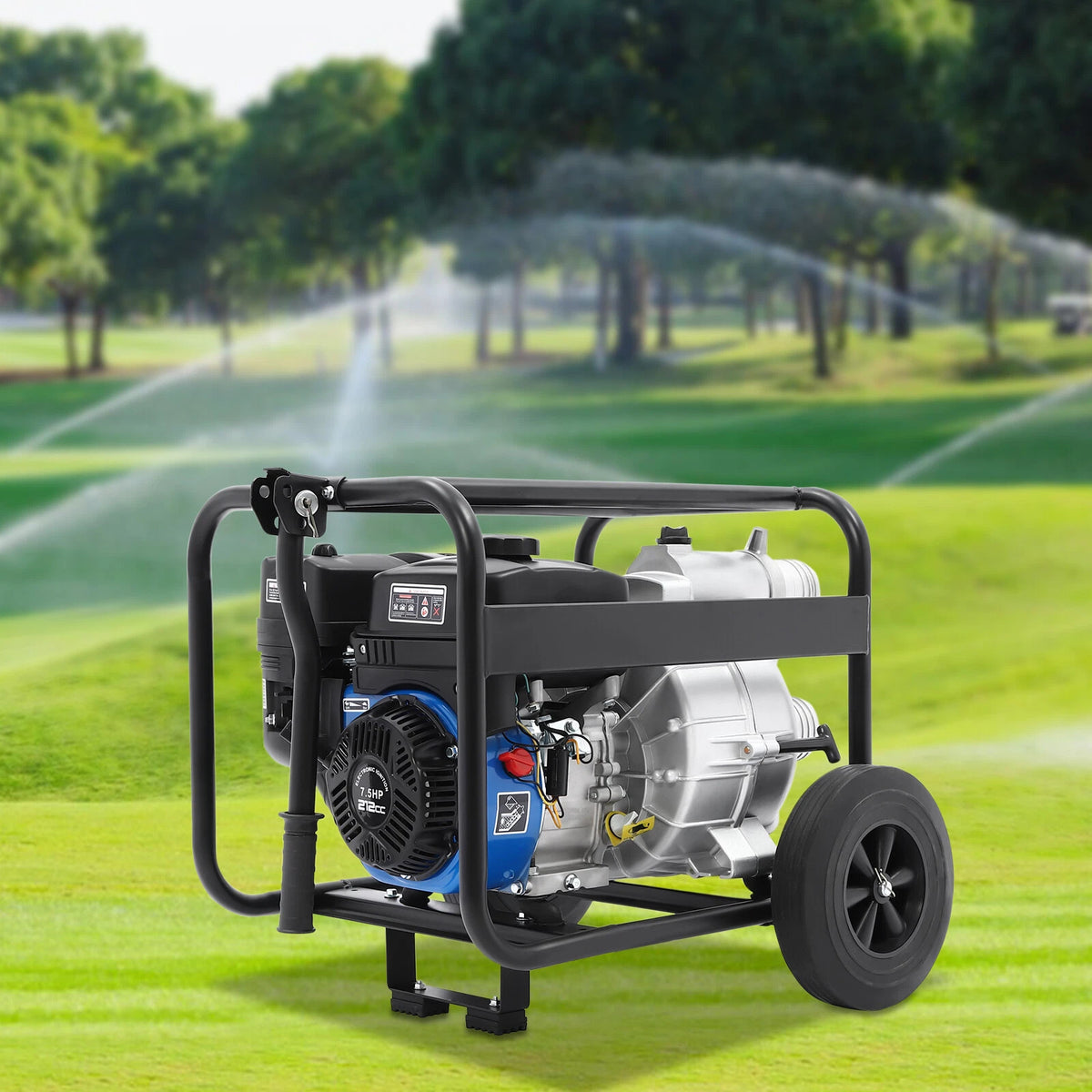 3" Full Trash Water Transfer Pump for 4 Stroke 7.5HP