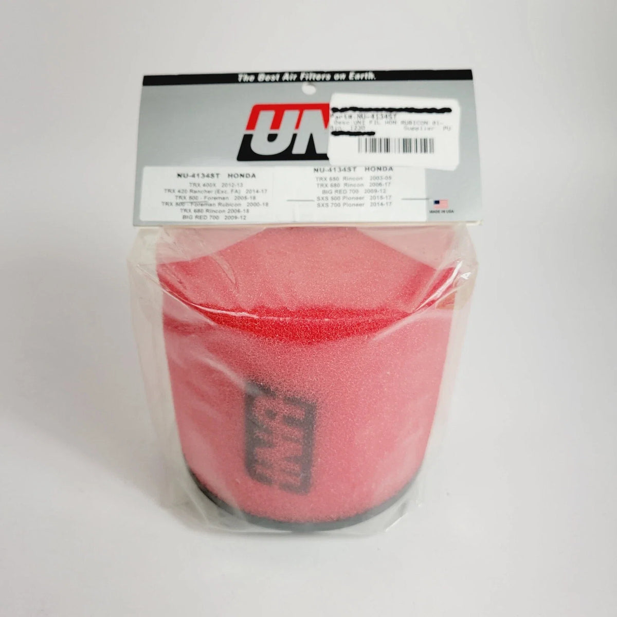 Uni-Filter Air Filter for Honda TRX 680 Rincon (2006–2017) PN NU-4134ST