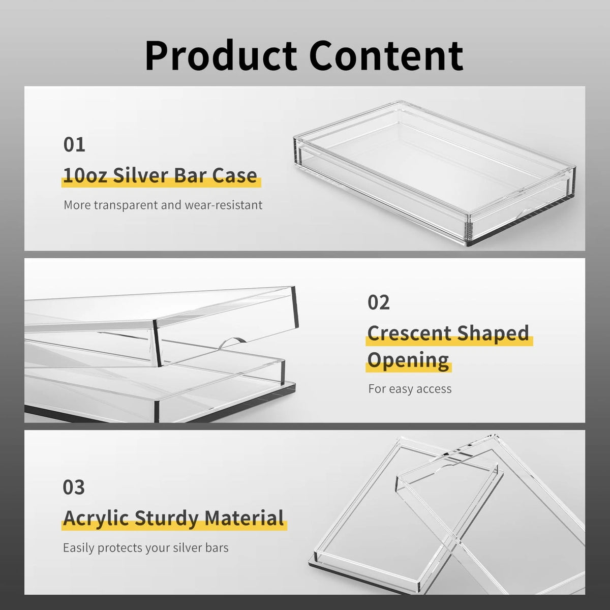 10oz Silver Bar for Automotive Use (3.8 x 2.3 x 0.52 inches)