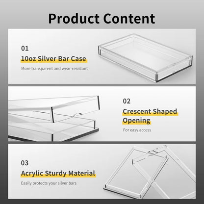10oz Silver Bar for Automotive Use (3.8 x 2.3 x 0.52 inches)