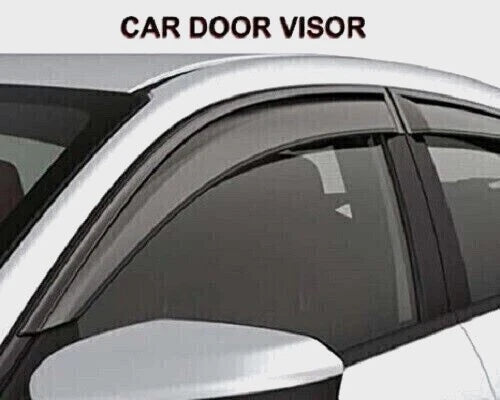 Set of 4 Rain Wind Door Visors for Renault Kwid
