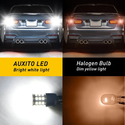 2X AUXITO 7440 7443 7444 LED Backup Reverse Light Bulbs for