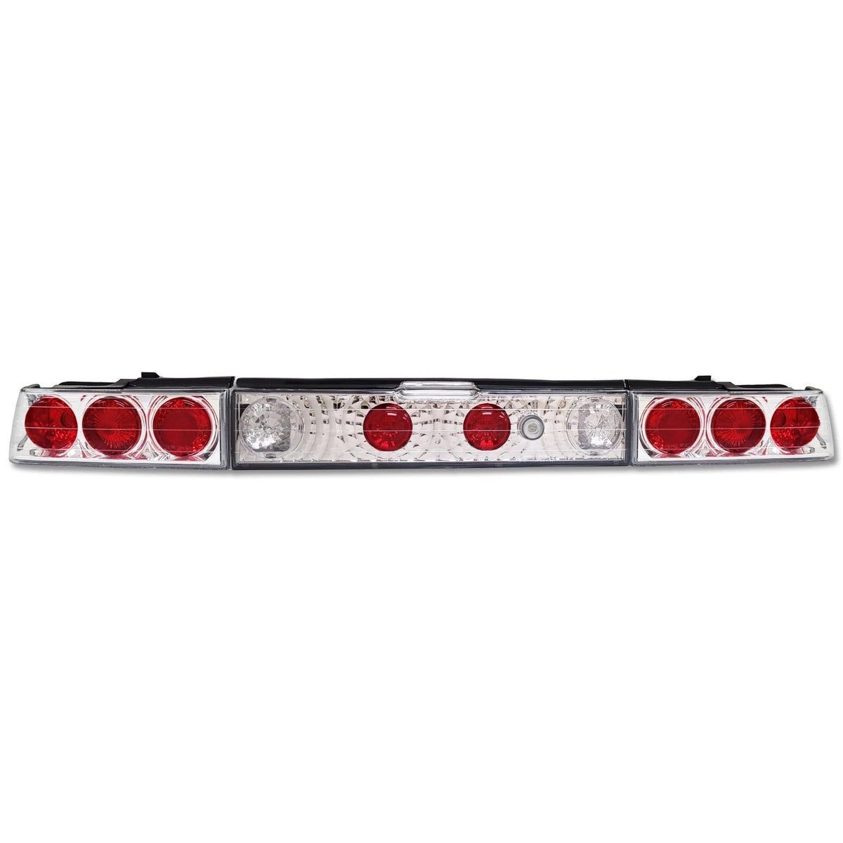 Chrome Clear Tail Lights for Honda CRX (1988–1991) NTR631