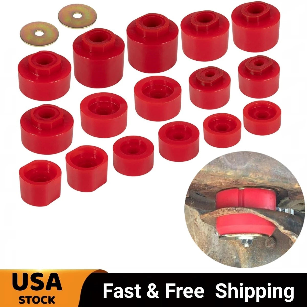 Body Mount Bushing Kit 6-116 for Ford Explorer Sport Trac (2001–2005)