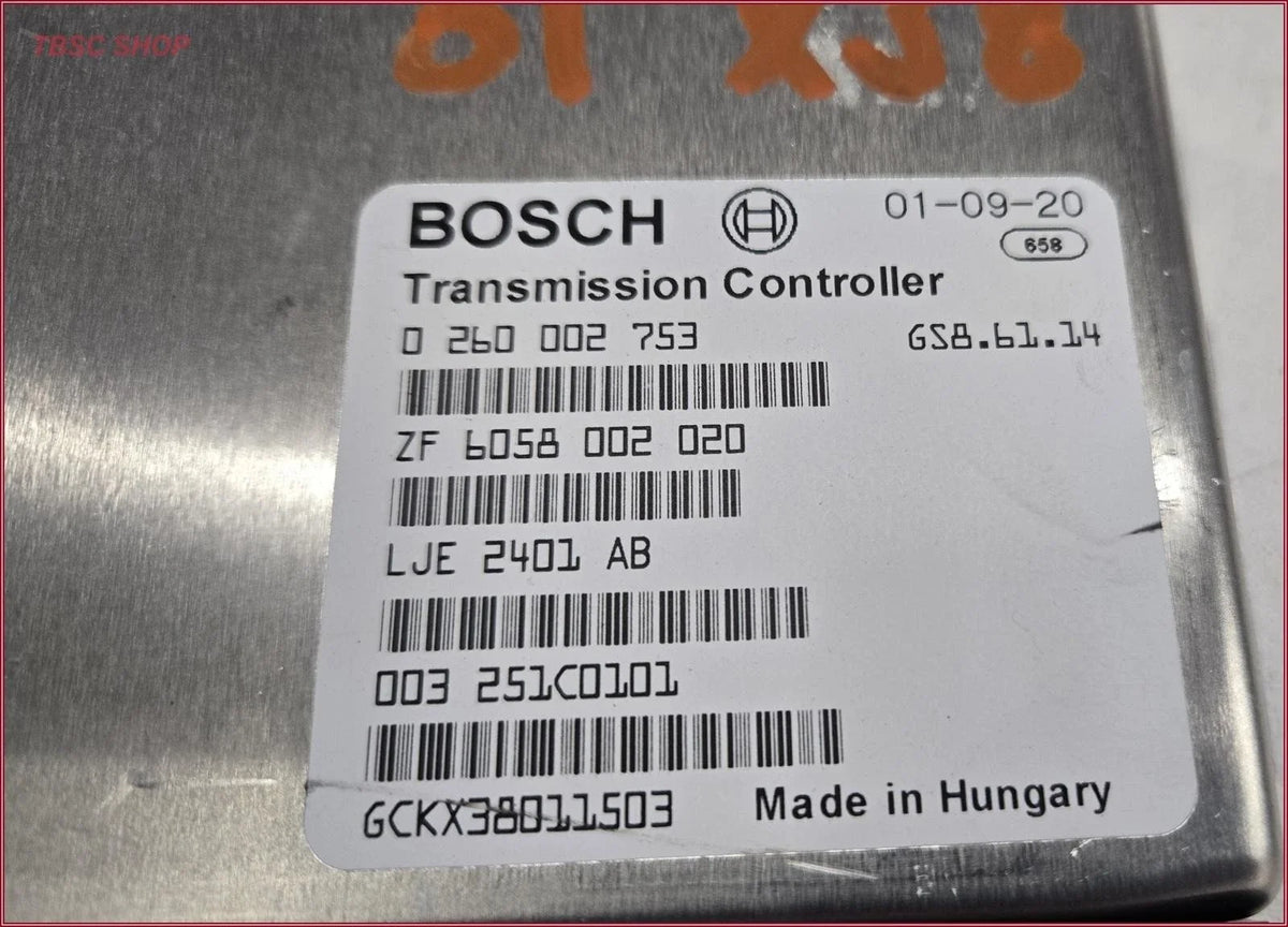 BOSCH Transmission Controller TCU TCM for Jaguar XJ8 (2000–2003) LJE2401AB