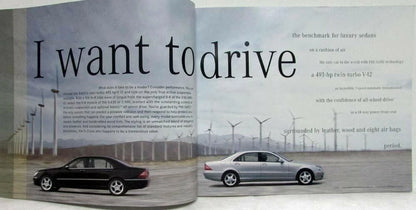 Sales Brochure for Mercedes-Benz S-Class (2004) S430 S500 S55 AMG S600