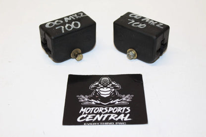 Set of 2 Rubber Track Stopper Rail Supports for Ski-Doo Summit MXZ GTX (1998–2005)