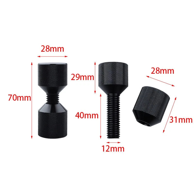 1-1/8" Two Hole Flange Alignment Pin Set for 1/2-14 ASME 150LB Flange