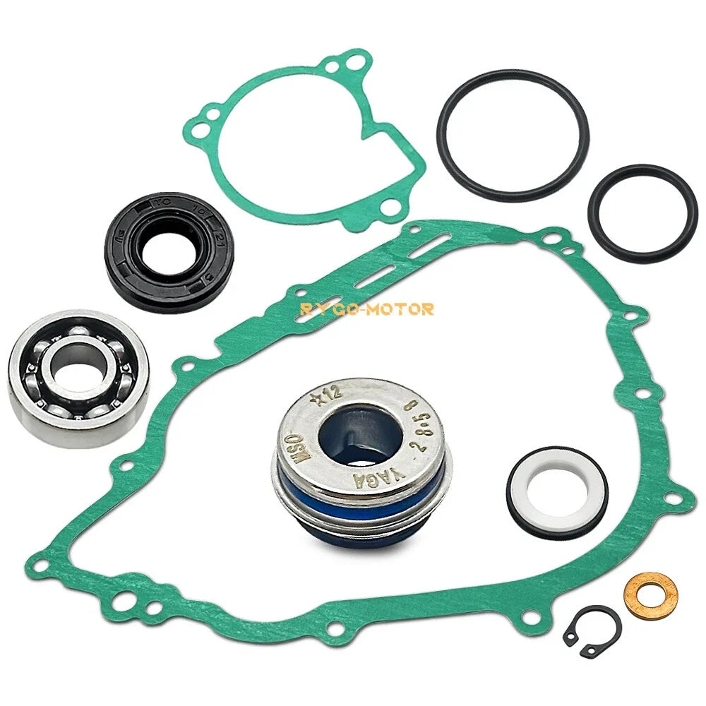 Water Pump Rebuild Kit Bearing Seal Gasket for Yamaha Grizzly 700 (2007–2015)