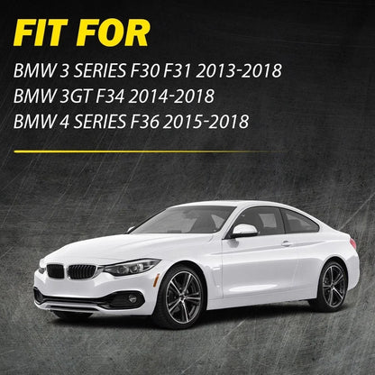 2X Carbon Fiber Trim Inside Door Handle for BMW 3 Series F30 F31 (2013–2018)