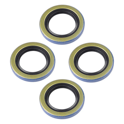 Set of 4 Double Lip Seals for Trailer Axles (34823, 12192TB)