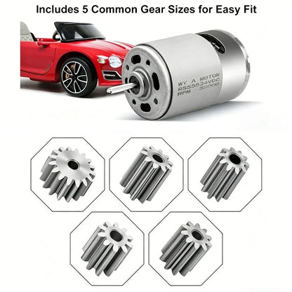 24V RS555 DC Motor Kit for Belt Conveyors Cutting Machines (2010–2023)