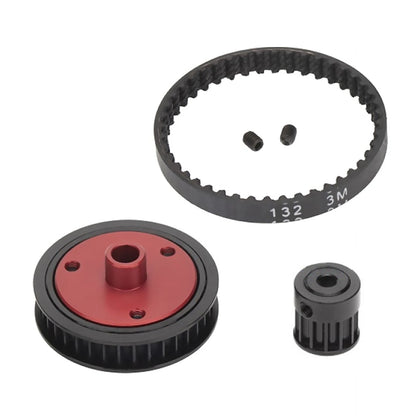 Set of 1 Belt Drive Transmission Gear for Axial SCX10 & SCX10 II 90046
