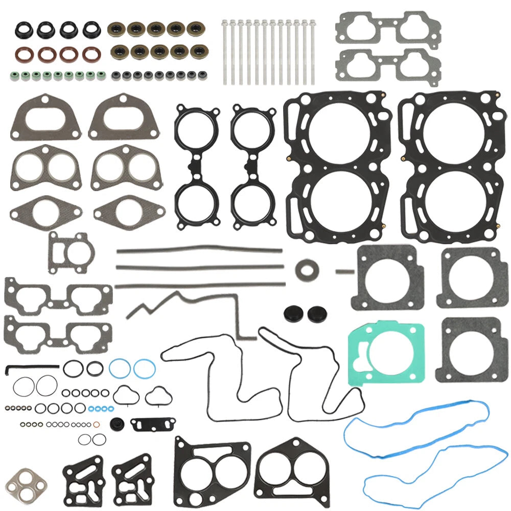 Set of 10 Head Gasket Bolts for Subaru Impreza Legacy Forester Outback (2004–2011) HS26170PT-1, HS26415PT-1, ES72212
