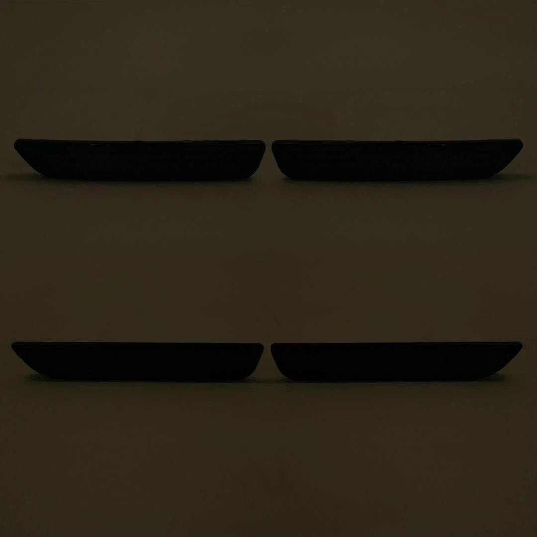 Set of 4 LED Side Marker Lights for Ford Mustang (2010–2014) Smoke