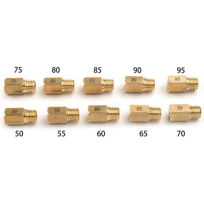 10x Carburetor Main Jet for MIKUNI VM/TM/TMX AX100 (50-90)