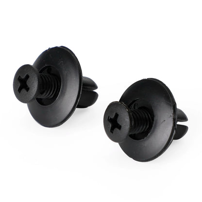 50x 8mm Fairing Clip Screw Rivets for Suzuki GSX, Burgman, V-Strom (M525-A076)