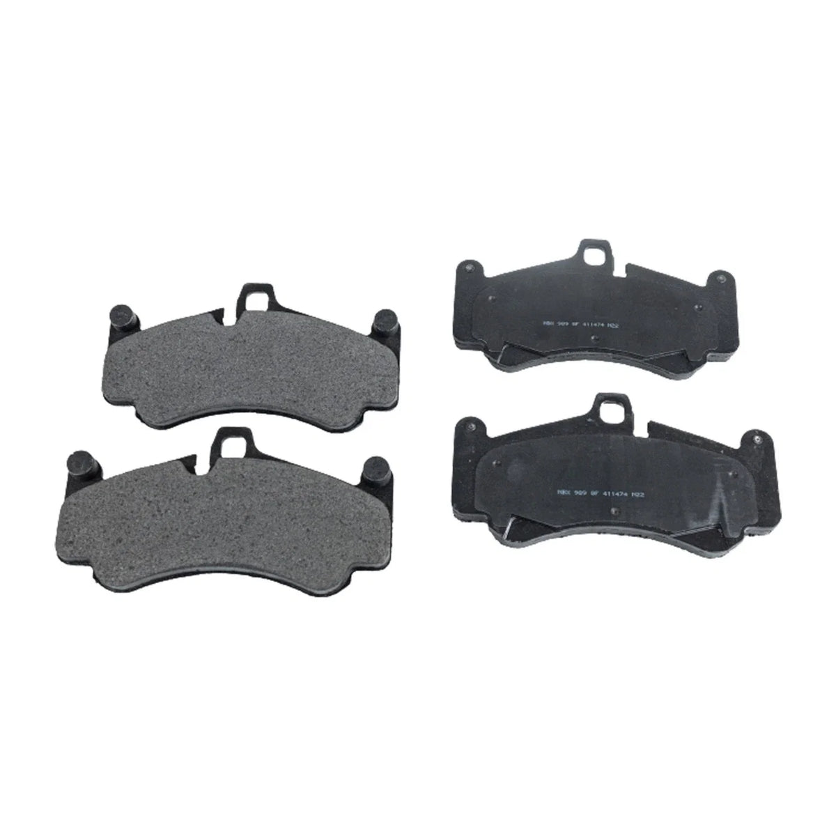 Set of 4 NAO Brake Pads for Porsche Carrera GT (2004–2005)