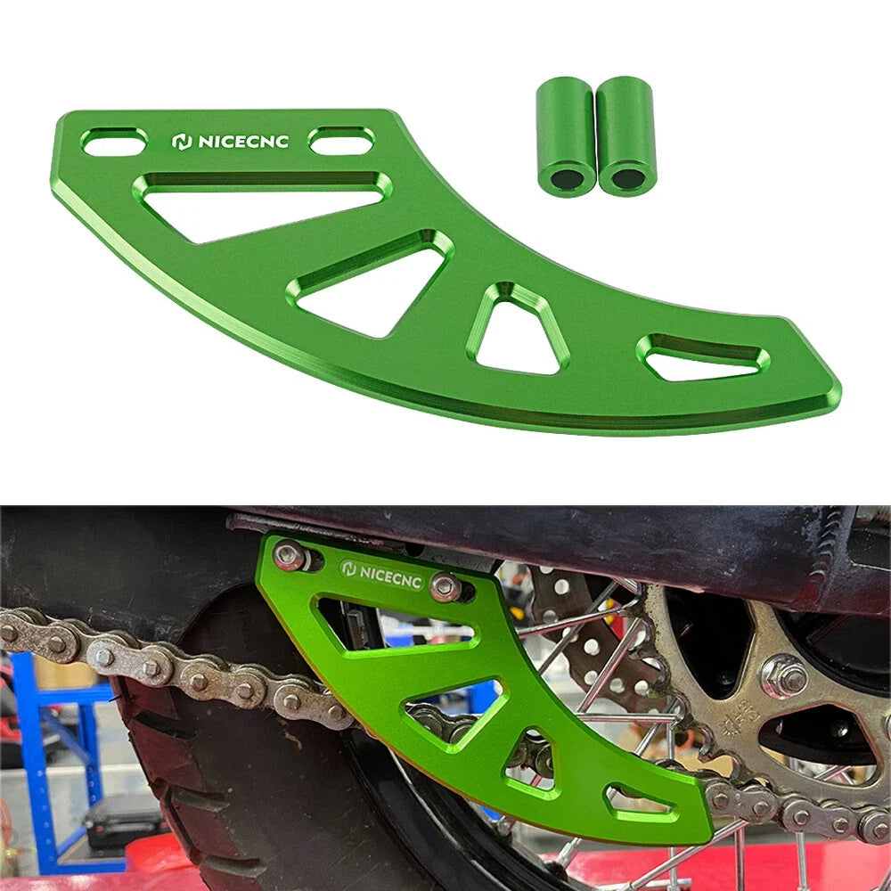 Aluminum Chain Guard Protector Kit for Kawasaki KLR650 (2008–2018)