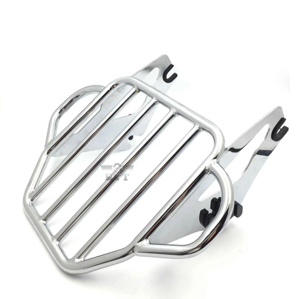 2X Chrome King Detachables Luggage Rack for Harley Touring Street Glide (2009–2016)