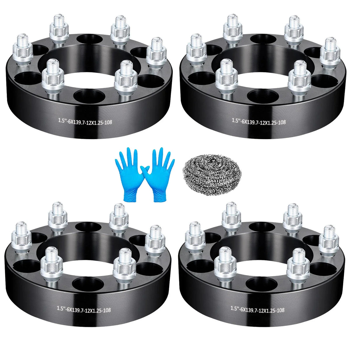 Set of 4 Wheel Spacers 1.5" 6x5.5 for Nissan Titan Frontier Xterra Pathfinder
