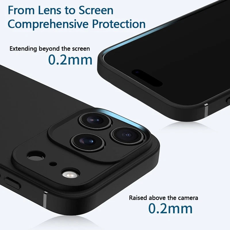 TPU Case for iPhone 11 12 13 14 15 16 17 Pro Max Plus (2020–2023)