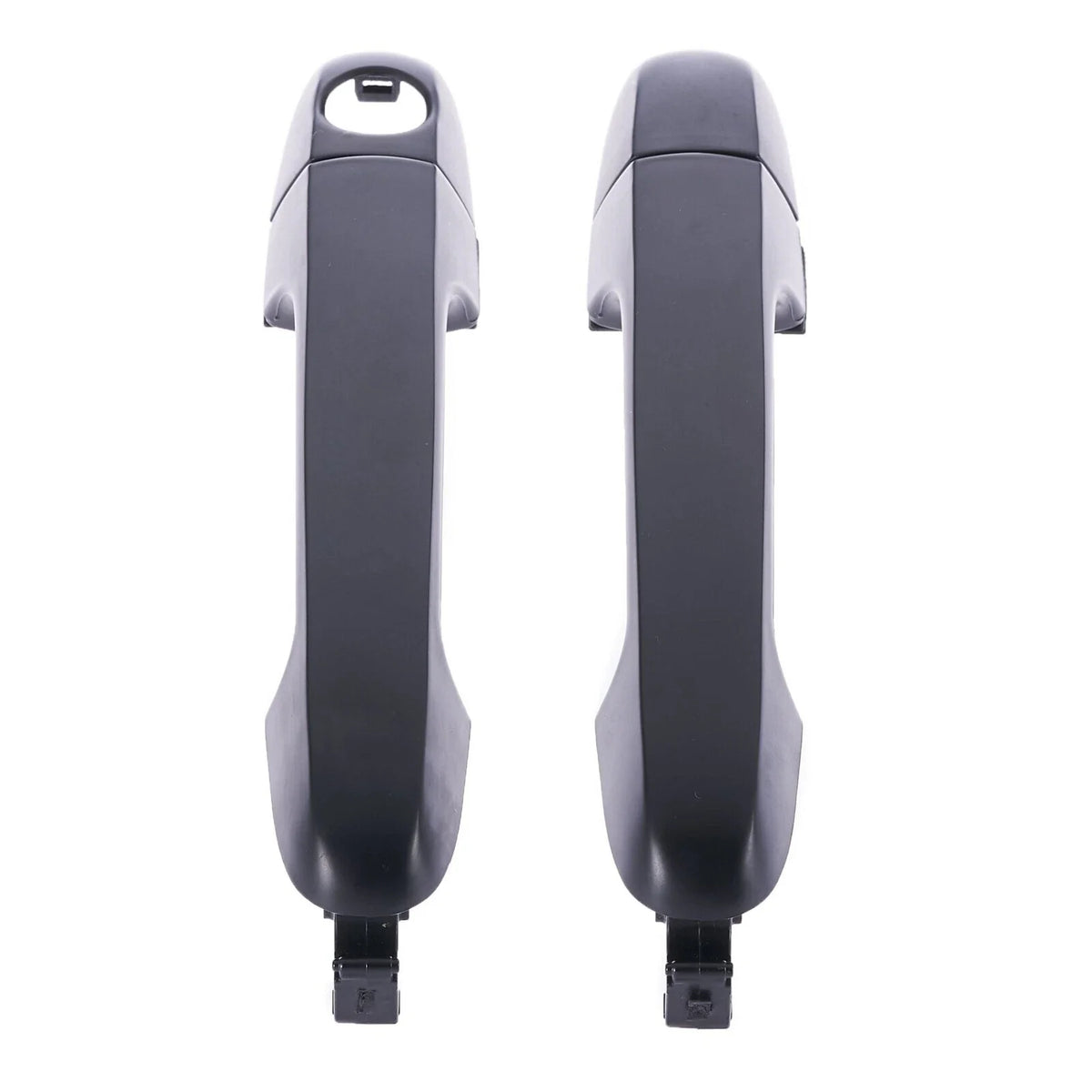 Set of 2 Front Left/Right Exterior Door Handles Black for Hyundai i30 (2007–2012)