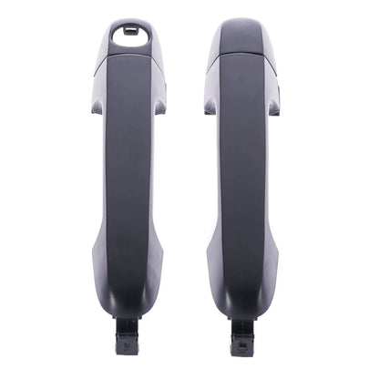 Set of 2 Front Left/Right Exterior Door Handles Black for Hyundai i30 (2007–2012)