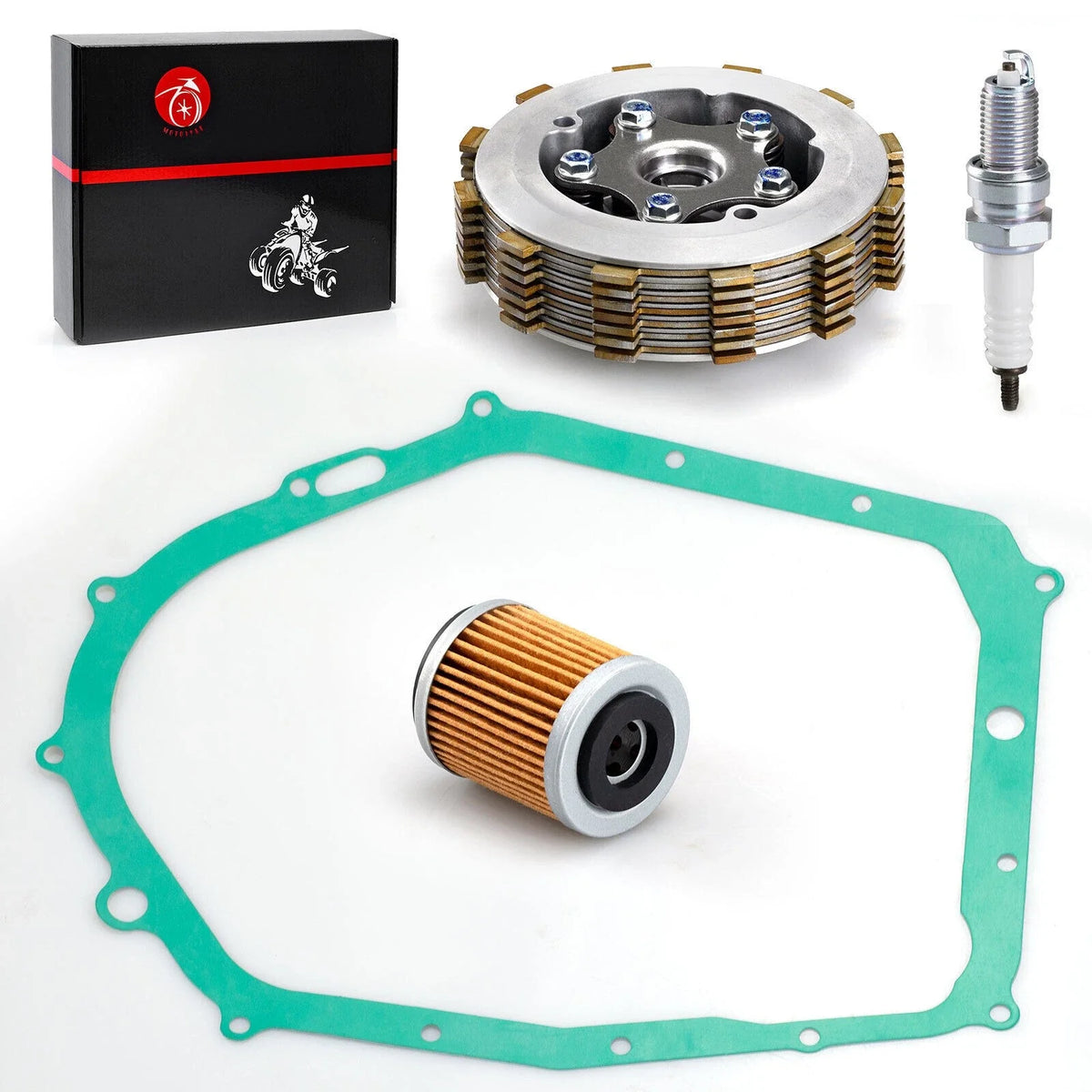 Complete Heavy Duty Clutch Assembly Kit for Yamaha Big Bear 350 (1987–1996)