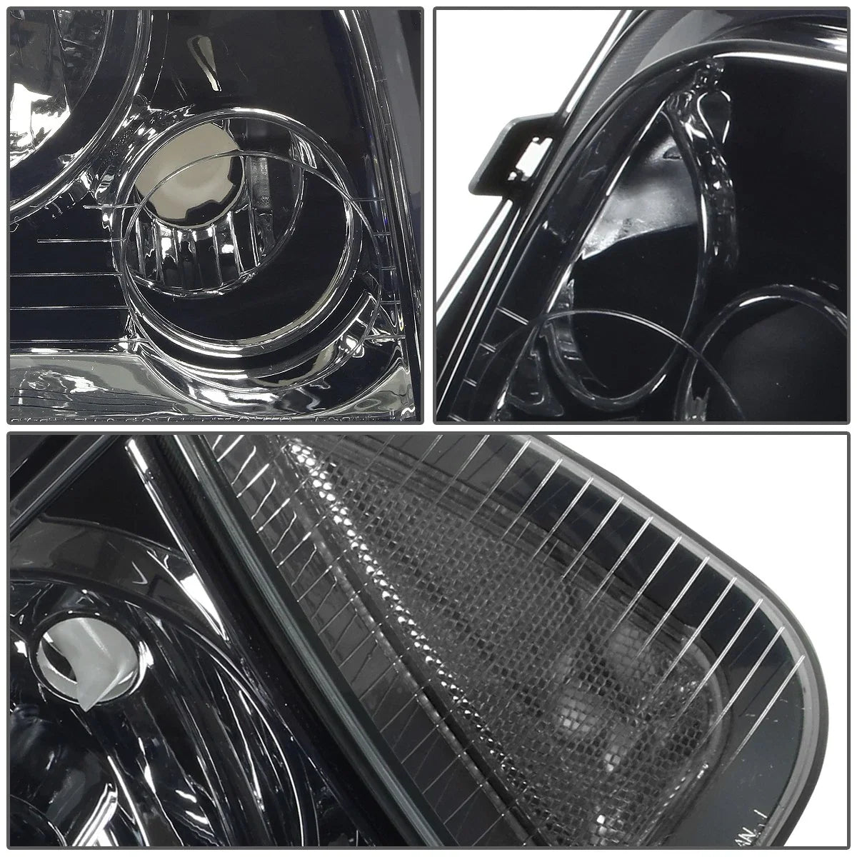 Smoked/Clear Signal Turn Signal Headlights for Dodge Charger (2006–2010)